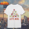 Let's Roll Sushi - Adult & Kids T-Shirts, Sweatshirts & Hoodies apparel design preview 1