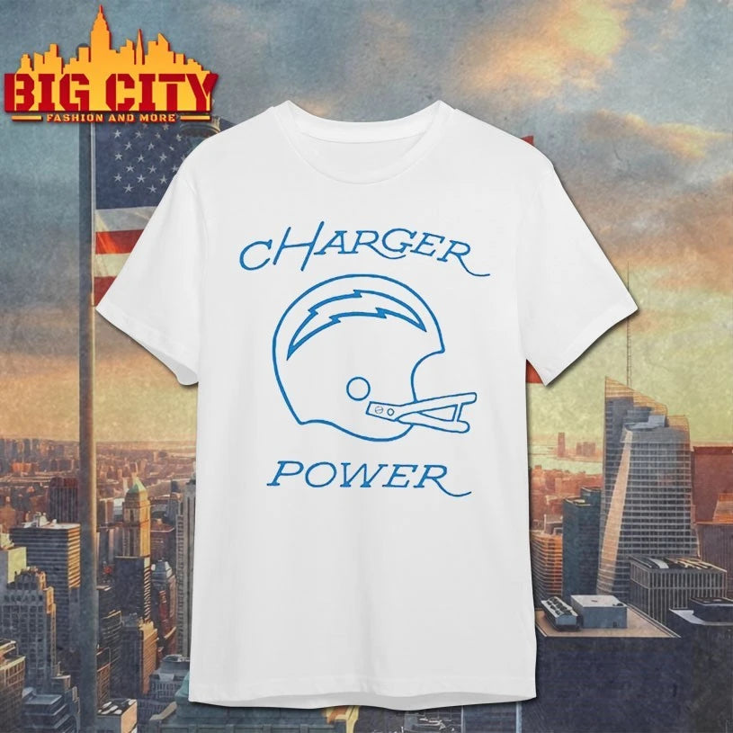 Charger Power Helmet - Adult & Kids T-Shirts, Sweatshirts & Hoodies apparel design preview 1