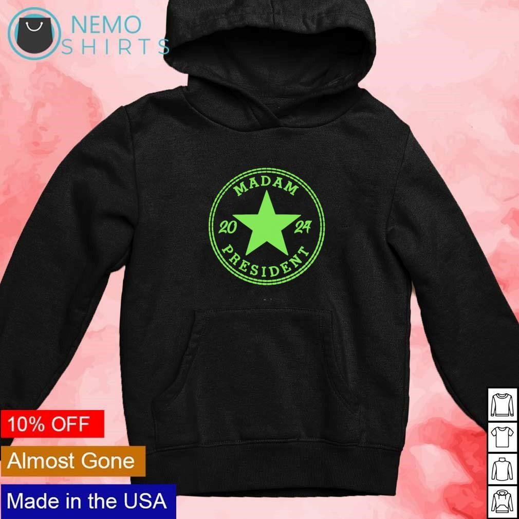Madam president 2024 Chuck Kamala brat - Adult & Kids T-Shirts, Sweatshirts & Hoodies apparel design preview 2