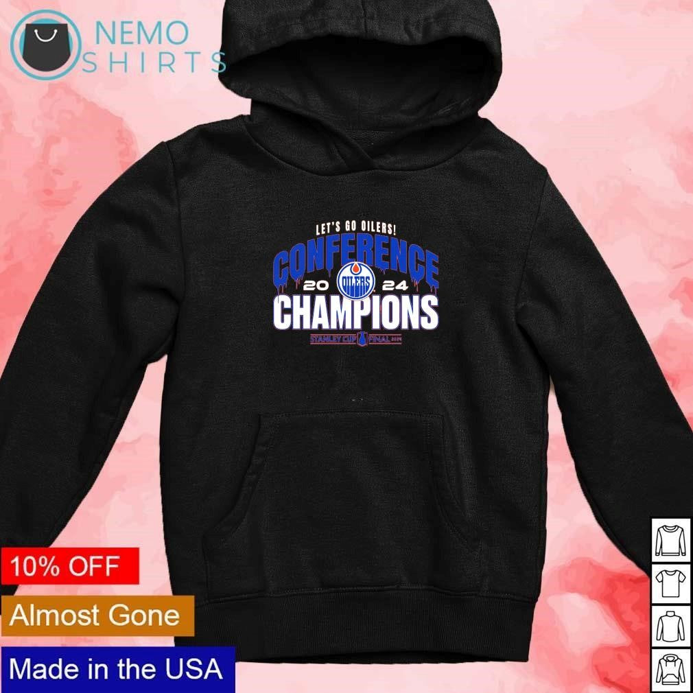 Edmonton Oilers let's go Conference champions - Adult & Kids T-Shirts, Sweatshirts & Hoodies apparel design preview 2