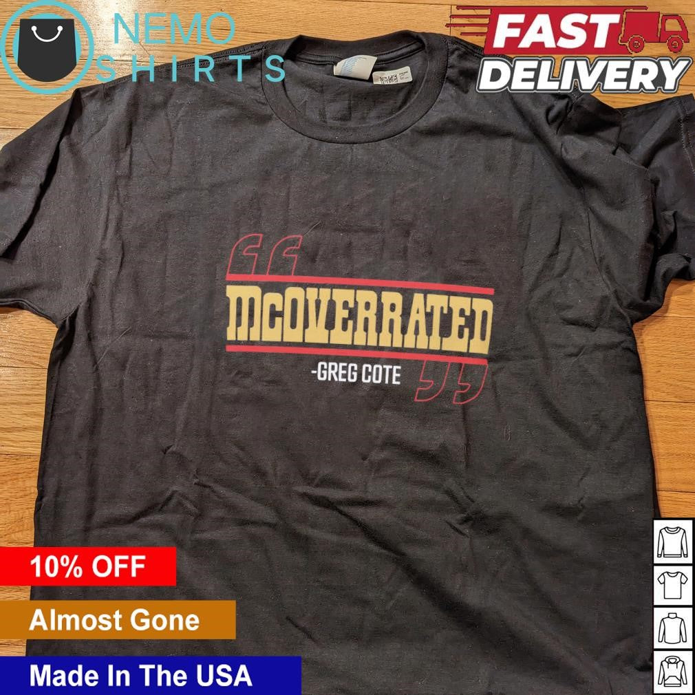 McOverrated Greg Cote - Adult & Kids T-Shirts, Sweatshirts & Hoodies apparel design preview 5