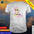 Fluttershy I eat - Adult & Kids T-Shirts, Sweatshirts & Hoodies apparel design preview 1