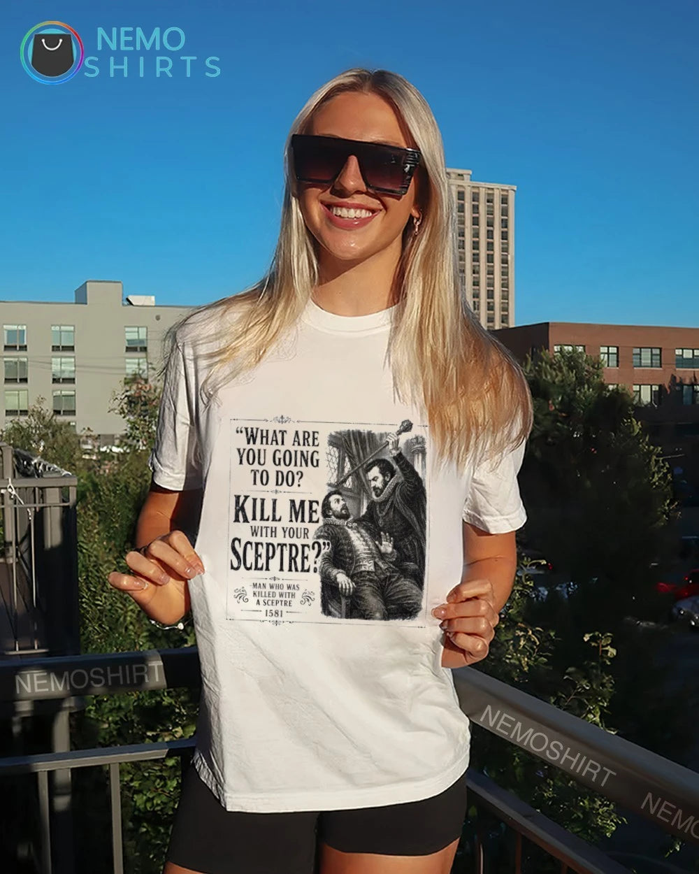 Man Who Was Killed With A Sceptre Kill Me Your - Adult & Kids T-Shirts, Sweatshirts & Hoodies apparel design preview 6