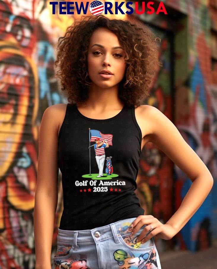 Golf Of America 2025 Trump - Adult & Kids T-Shirts, Sweatshirts & Hoodies apparel design preview 7