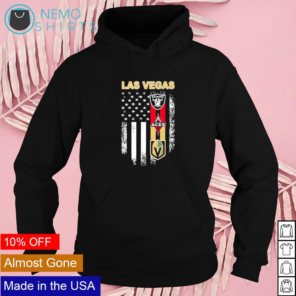Las Vegas Aces Raiders and Golden Knights - Adult & Kids T-Shirts, Sweatshirts & Hoodies apparel design preview 2