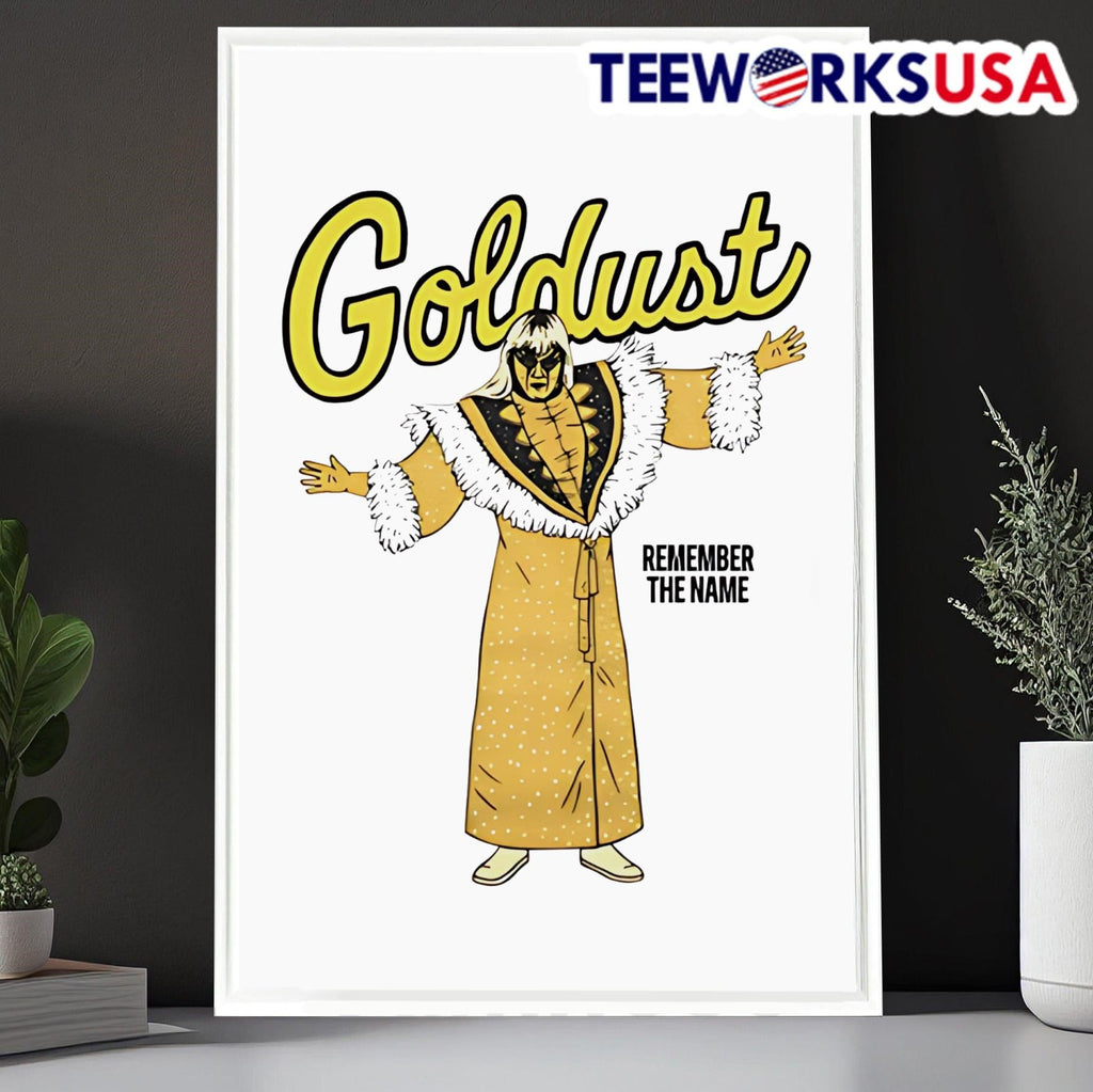 Goldust Remember The Name - Adult & Kids T-Shirts, Sweatshirts & Hoodies apparel design preview 6