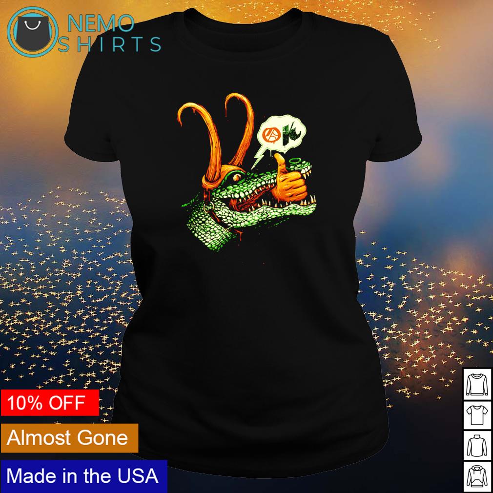 Alligator Loki ok - Adult & Kids T-Shirts, Sweatshirts & Hoodies apparel design preview 3