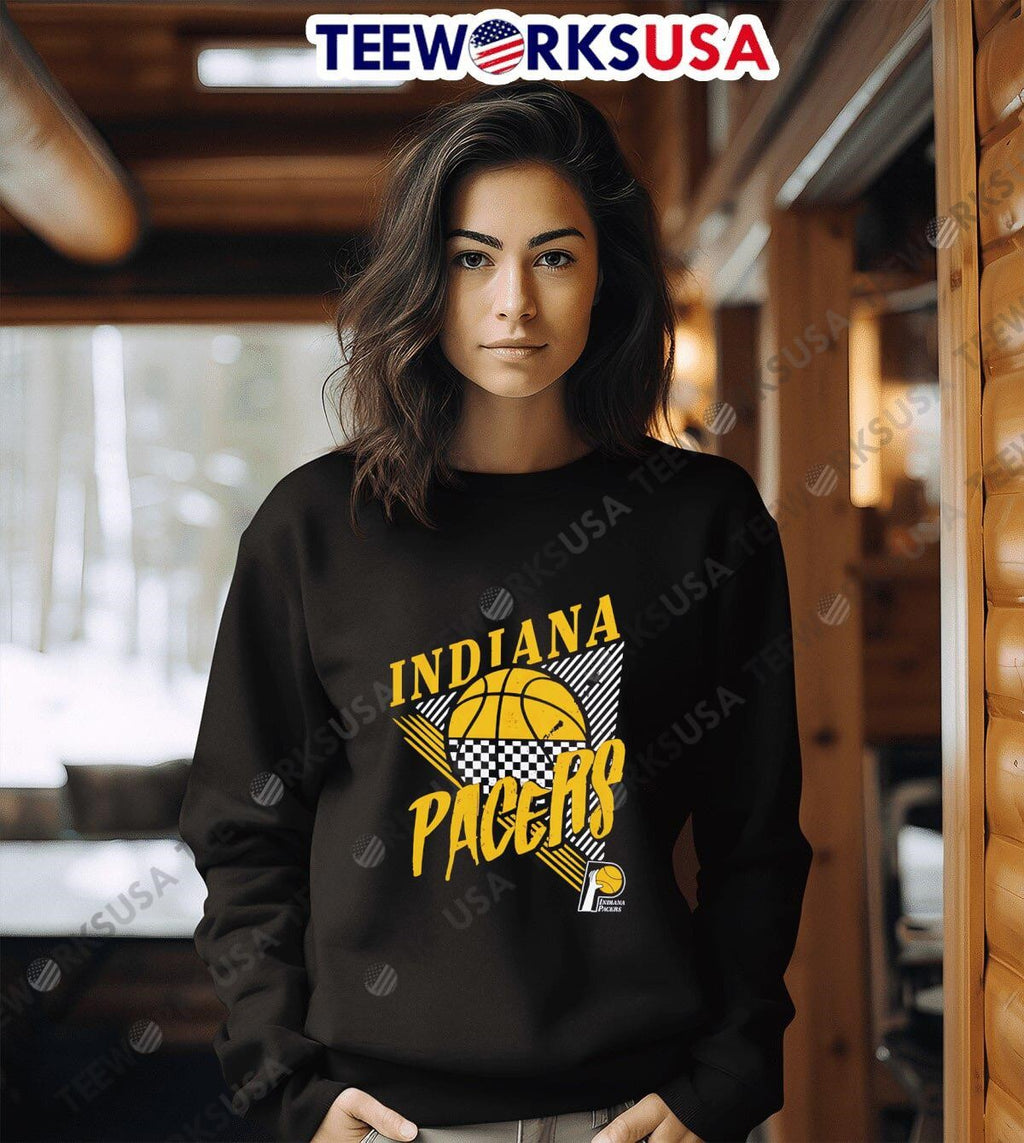Mitchell And Mess Indiana Pacers Slam Dunk - Adult & Kids T-Shirts, Sweatshirts & Hoodies apparel design preview 6