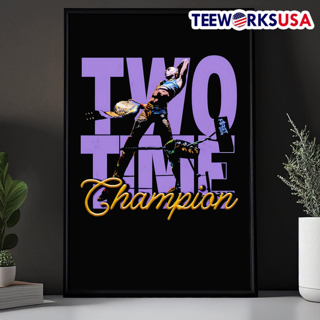 Two-Time Wrestlepalooza Champ - Adult & Kids T-Shirts, Sweatshirts & Hoodies apparel design preview 5