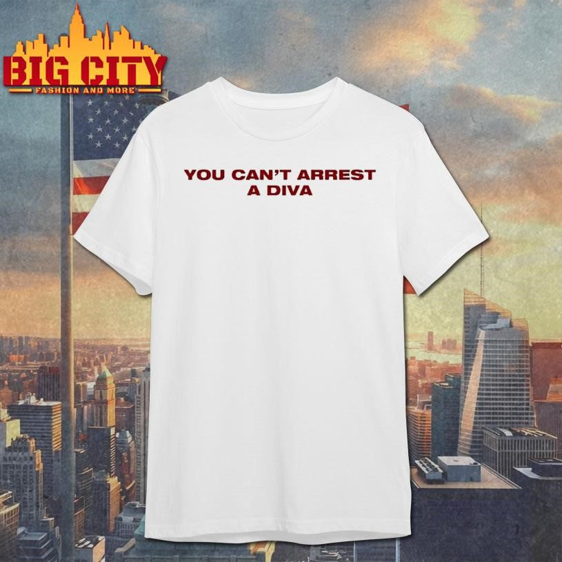 You Cant Arrest A Diva Circle - Adult & Kids T-Shirts, Sweatshirts & Hoodies apparel design preview 1
