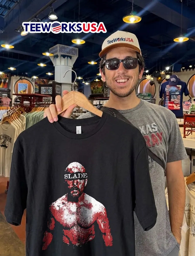 Slade bleeding and covered in blood - Adult & Kids T-Shirts, Sweatshirts & Hoodies apparel design preview 2