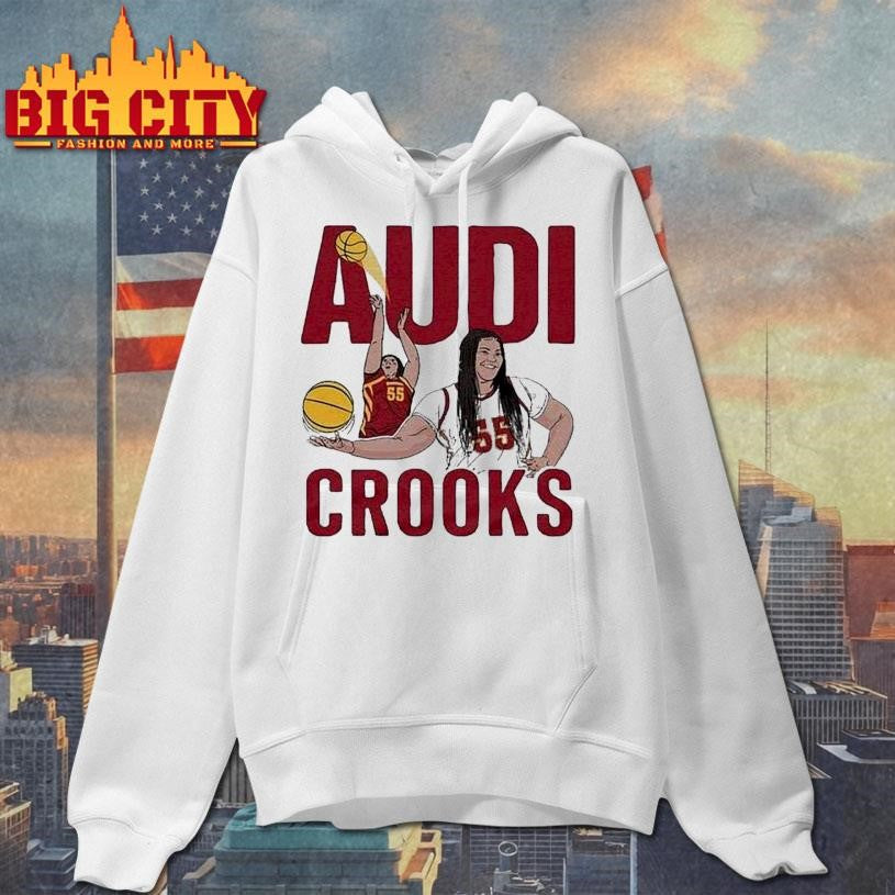 Audi Crooks Iowa State Cyclones Women's Basketball - Adult & Kids T-Shirts, Sweatshirts & Hoodies apparel design preview 2