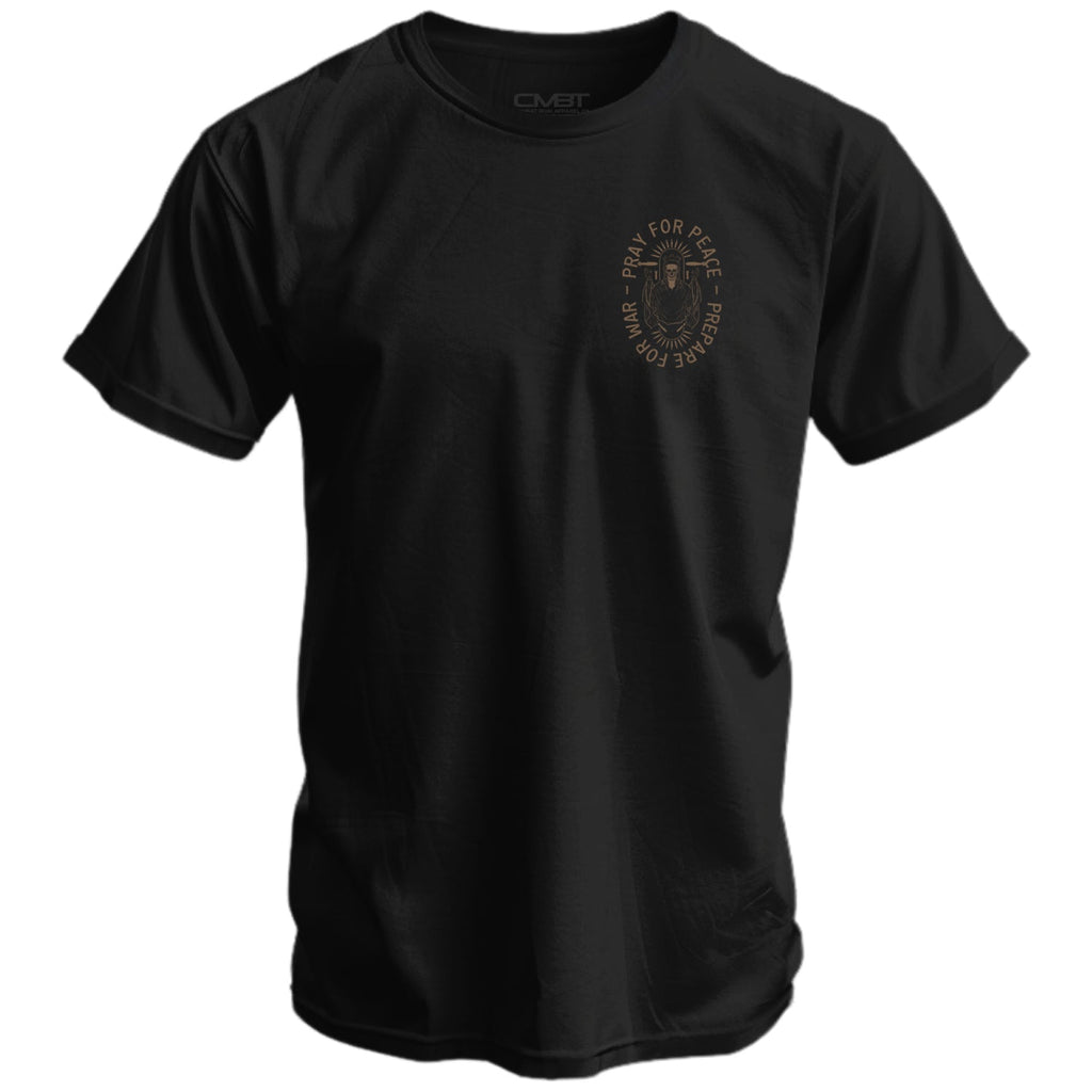 Pray For Peace. Prepare War. Men's - Adult & Kids T-Shirts, Sweatshirts & Hoodies apparel design preview 5