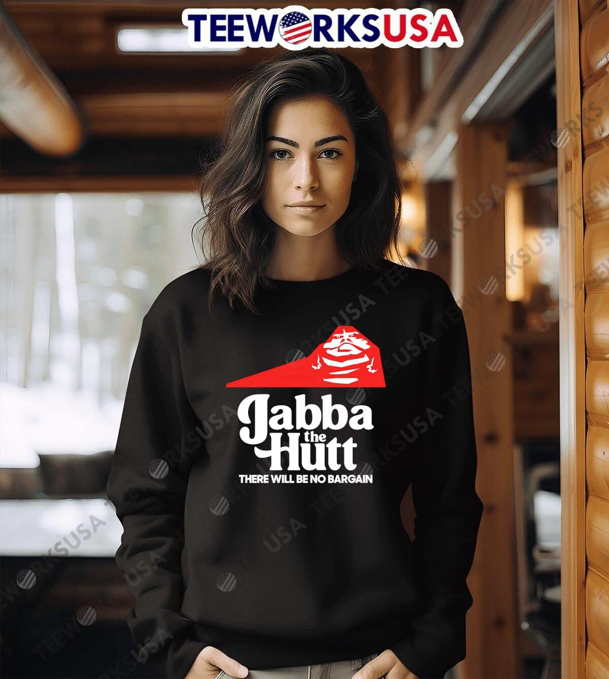 Jabba the Hutt Pizza there will be no bargain - Adult & Kids T-Shirts, Sweatshirts & Hoodies apparel design preview 6
