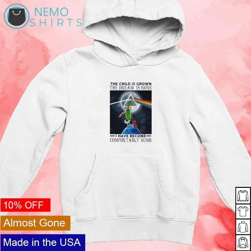 Grinch and Max the child is grown dream gone - Adult & Kids T-Shirts, Sweatshirts & Hoodies apparel design preview 2