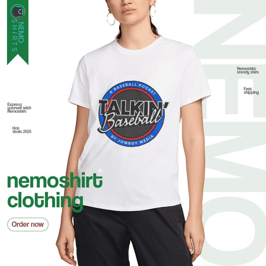 A baseball pocast Talkin' - Adult & Kids T-Shirts, Sweatshirts & Hoodies apparel design preview 3