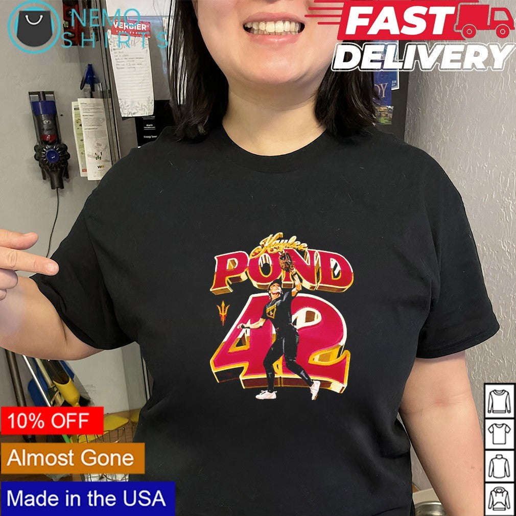 Kaylee Pond number 42 ASU Sun Devil softball graphic - Adult & Kids T-Shirts, Sweatshirts & Hoodies apparel design preview 2