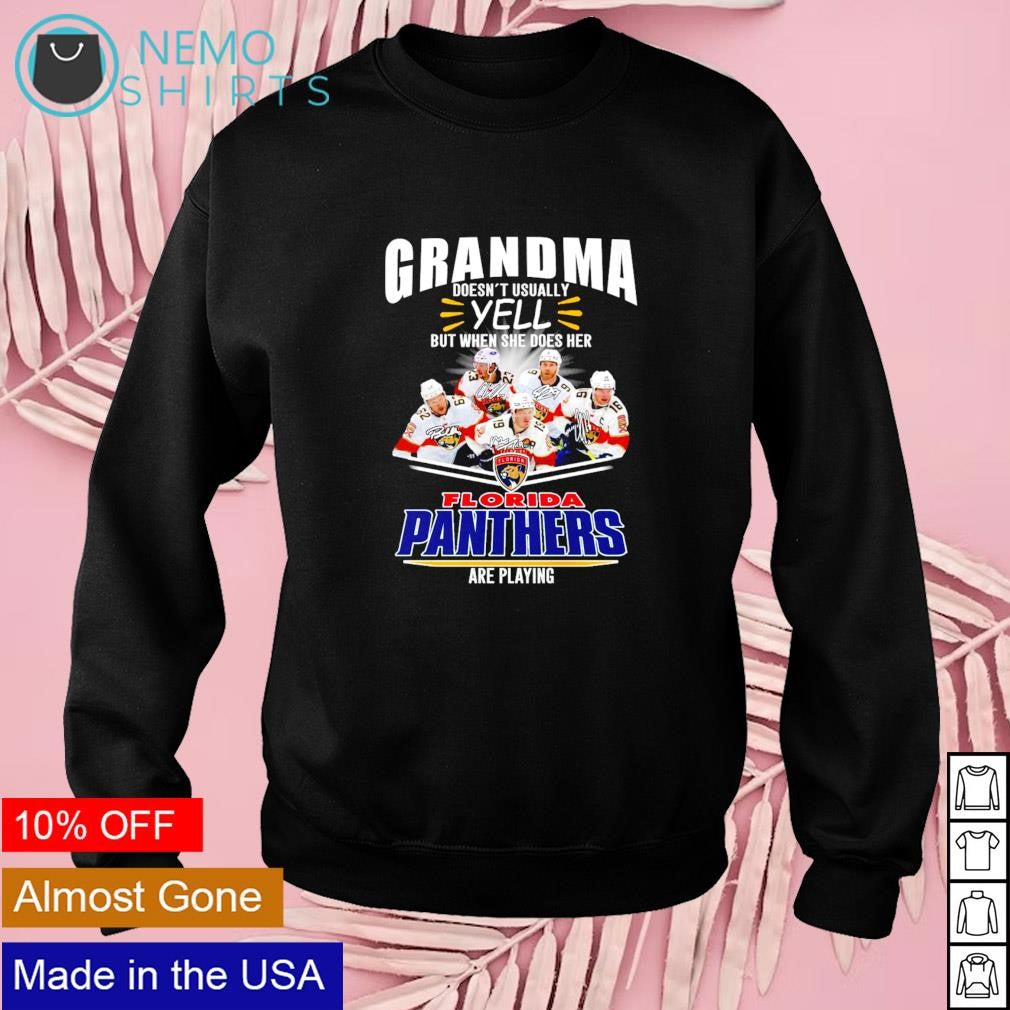 Grandma doesn't usually yell but when she does her - Adult & Kids T-Shirts, Sweatshirts & Hoodies apparel design preview 3