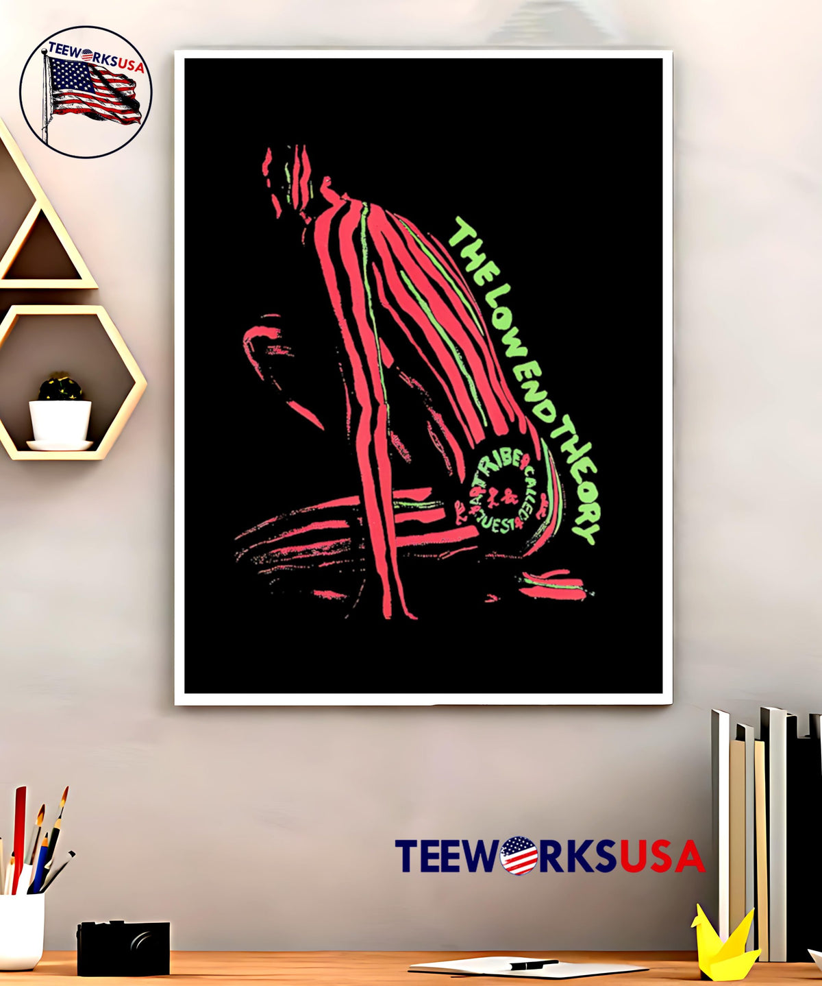 The Low End Theory - Adult & Kids T-Shirts, Sweatshirts & Hoodies apparel design preview 5