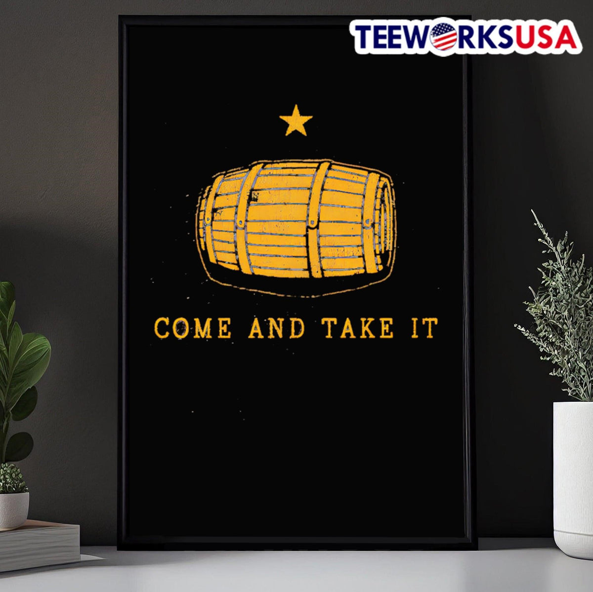 Come and take it barrel - Adult & Kids T-Shirts, Sweatshirts & Hoodies apparel design preview 5