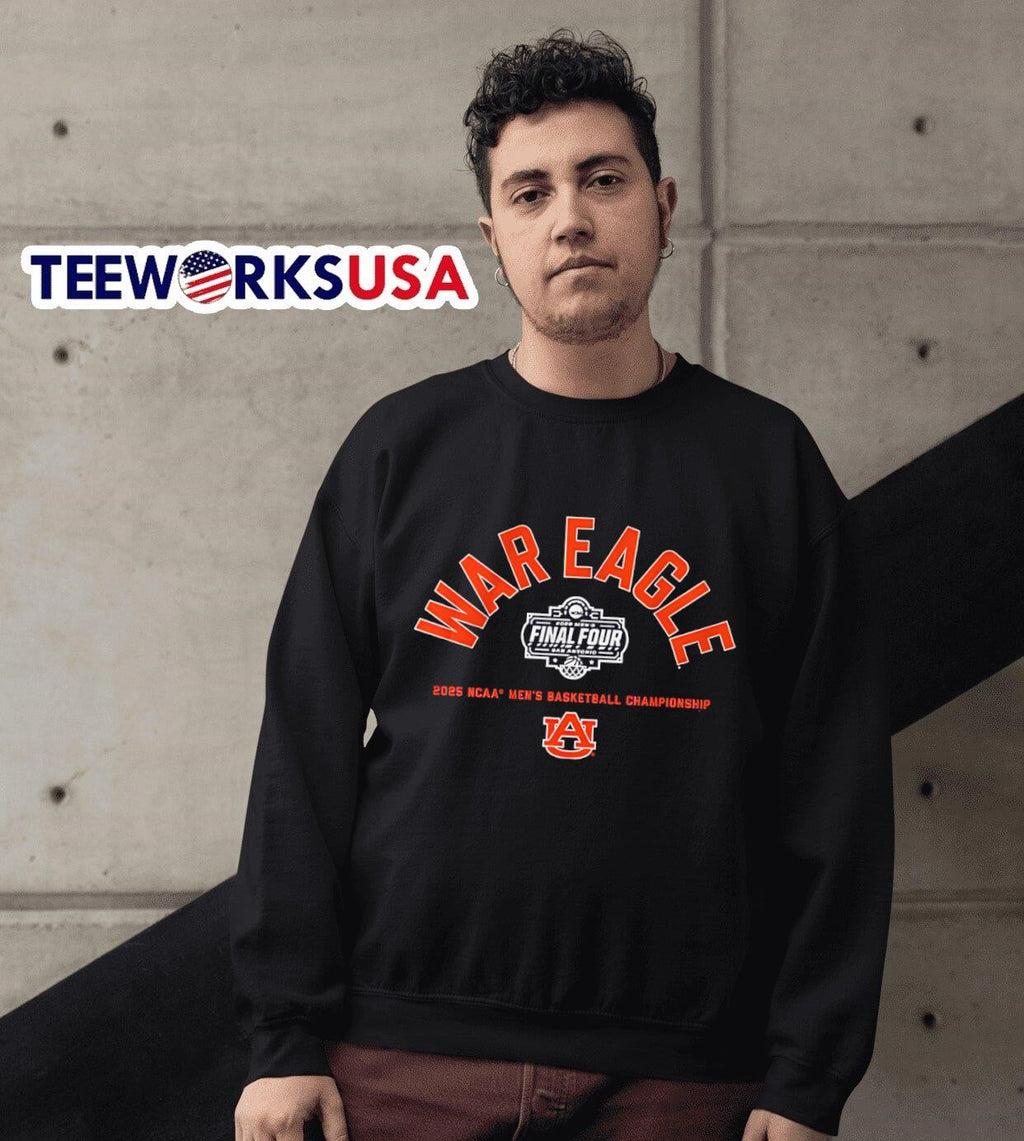 War Eagle Final Four Auburn basketball - Adult & Kids T-Shirts, Sweatshirts & Hoodies apparel design preview 6