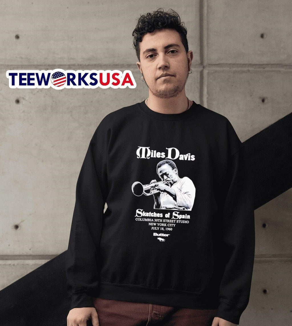 Miles Davis Sketches Of Spain - Adult & Kids T-Shirts, Sweatshirts & Hoodies apparel design preview 6