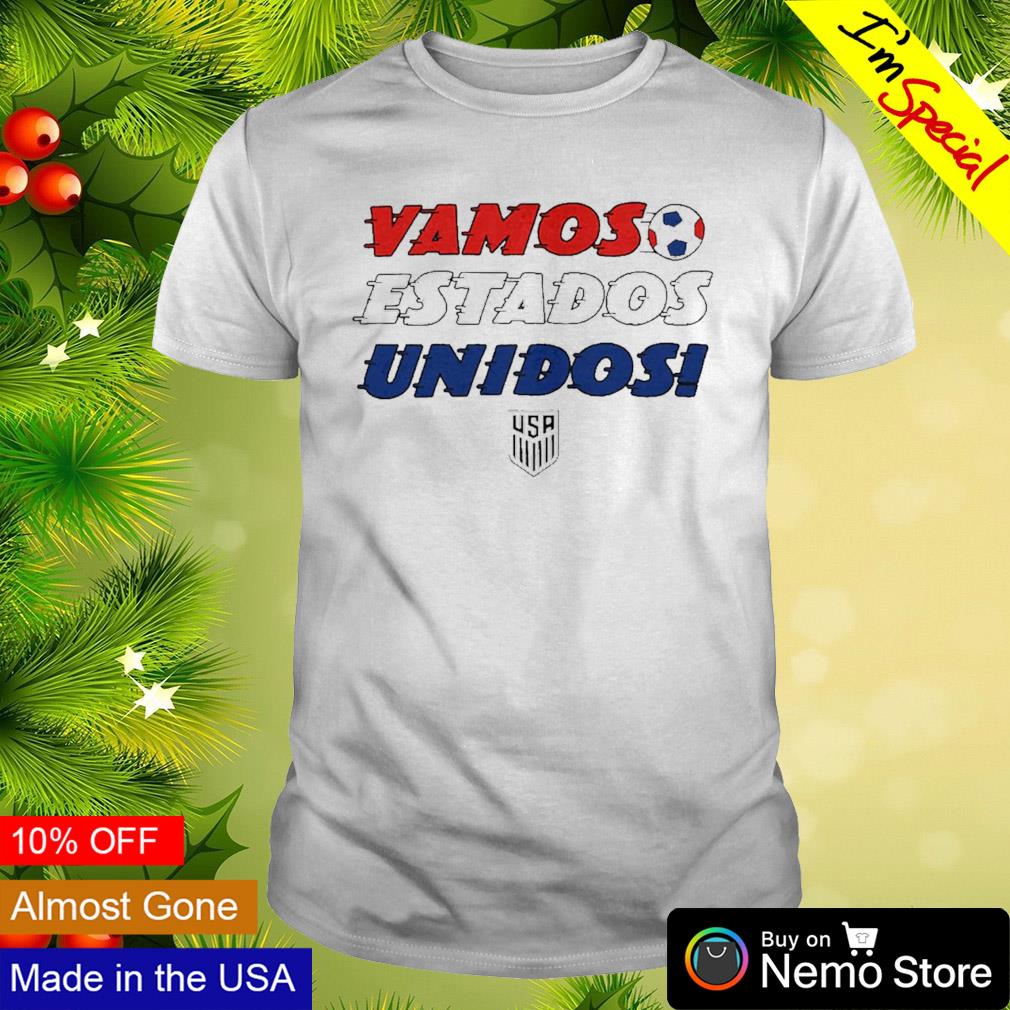 USMNT Vamos Estados Unidos Homage - Adult & Kids T-Shirts, Sweatshirts & Hoodies apparel design preview 1