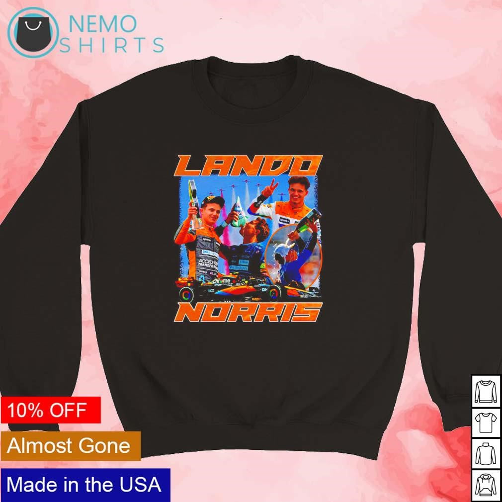 Lando Norris Mclaren racing - Adult & Kids T-Shirts, Sweatshirts & Hoodies apparel design preview 3