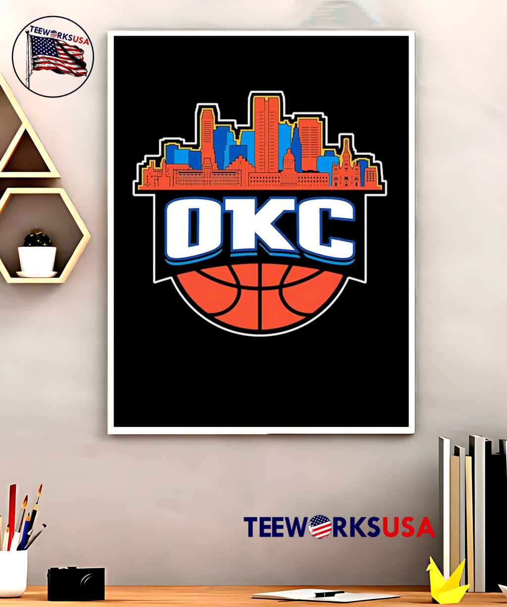 Oklahoma City Thunder Basketball Inspired style 2025 - Adult & Kids T-Shirts, Sweatshirts & Hoodies apparel design preview 5