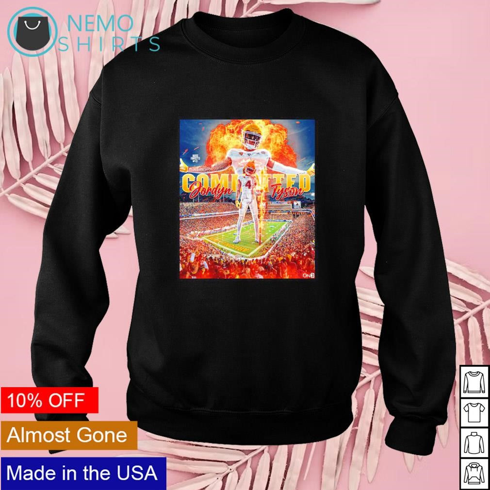 Jordyn Tyson has committed to Arizona State - Adult & Kids T-Shirts, Sweatshirts & Hoodies apparel design preview 3
