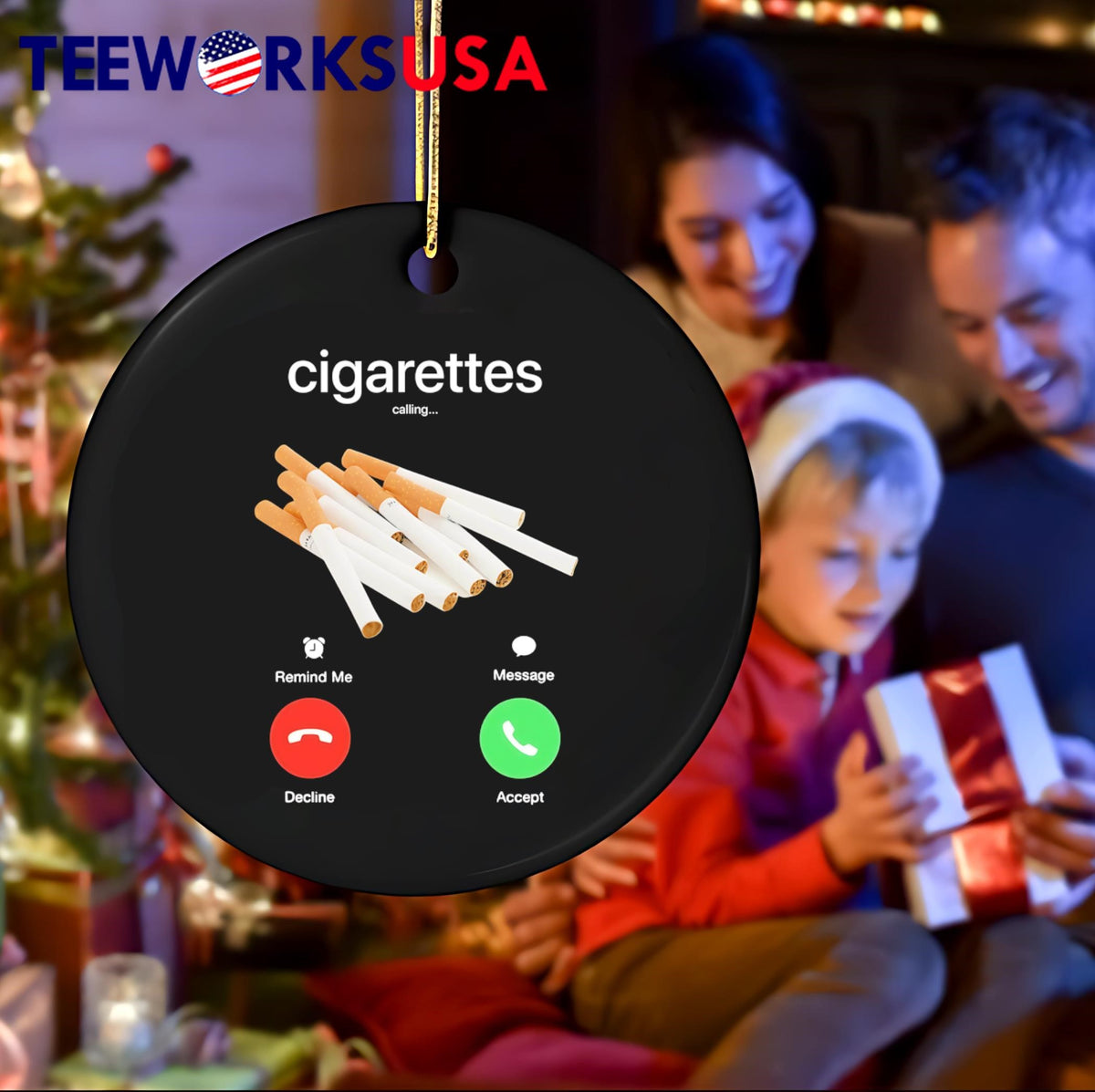 Cigarettes calling - Adult & Kids T-Shirts, Sweatshirts & Hoodies apparel design preview 4