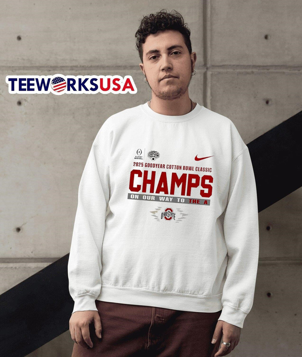 Ohio State Buckeyes College Football Playoff 2025 - Adult & Kids T-Shirts, Sweatshirts & Hoodies apparel design preview 5