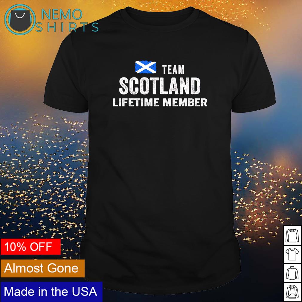Team Scotland lifetime member - Adult & Kids T-Shirts, Sweatshirts & Hoodies apparel design preview 1