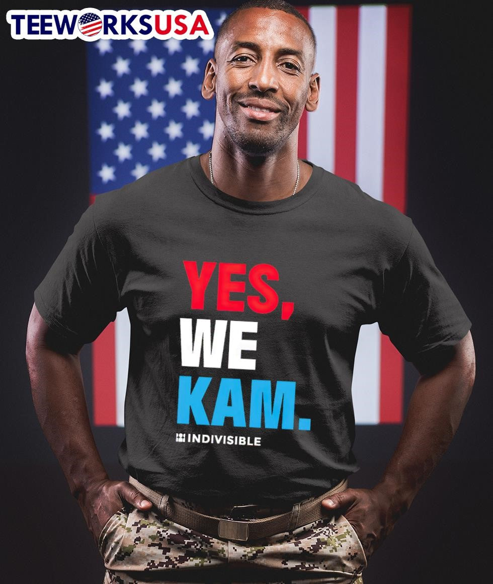 Yes me kam Kamala Harris indivisible - Adult & Kids T-Shirts, Sweatshirts & Hoodies apparel design preview 1