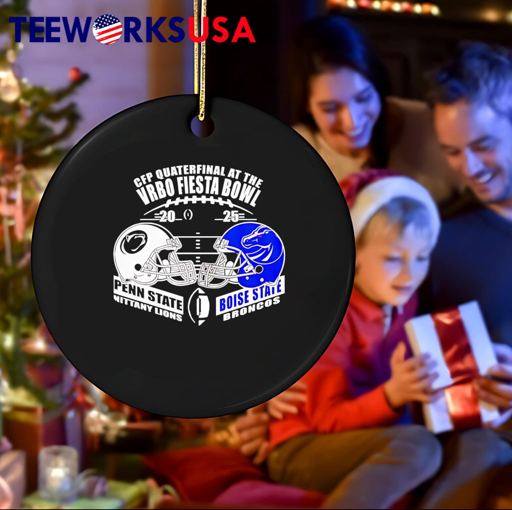 Penn State vs Boise 2025 Cfp Vrbo Fiesta Bowl Head to - Adult & Kids T-Shirts, Sweatshirts & Hoodies apparel design preview 4