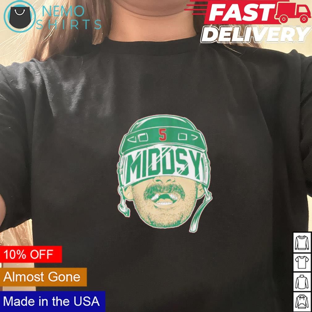 Middsy Jake Middleton Minnesota Wild swag head - Adult & Kids T-Shirts, Sweatshirts & Hoodies apparel design preview 3