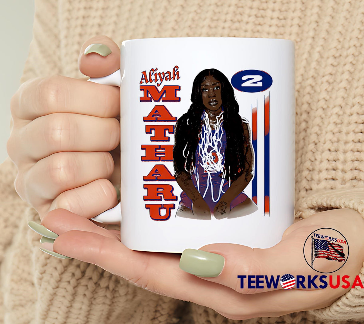 Aliyah Matharu Basketball The University of Texas at - Adult & Kids T-Shirts, Sweatshirts & Hoodies apparel design preview 6