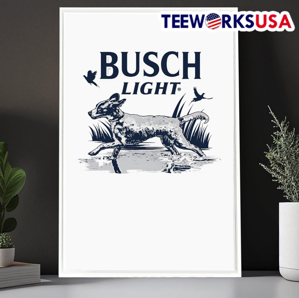 Busch Light Wildlife there it is dog - Adult & Kids T-Shirts, Sweatshirts & Hoodies apparel design preview 6