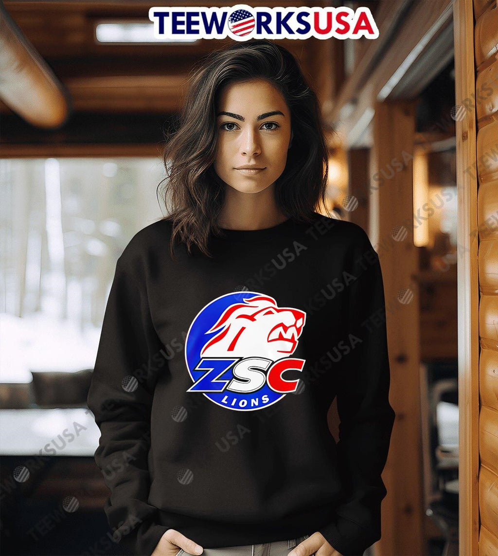 ZSC Lions Schweizer Meister 2025 logo - Adult & Kids T-Shirts, Sweatshirts & Hoodies apparel design preview 6
