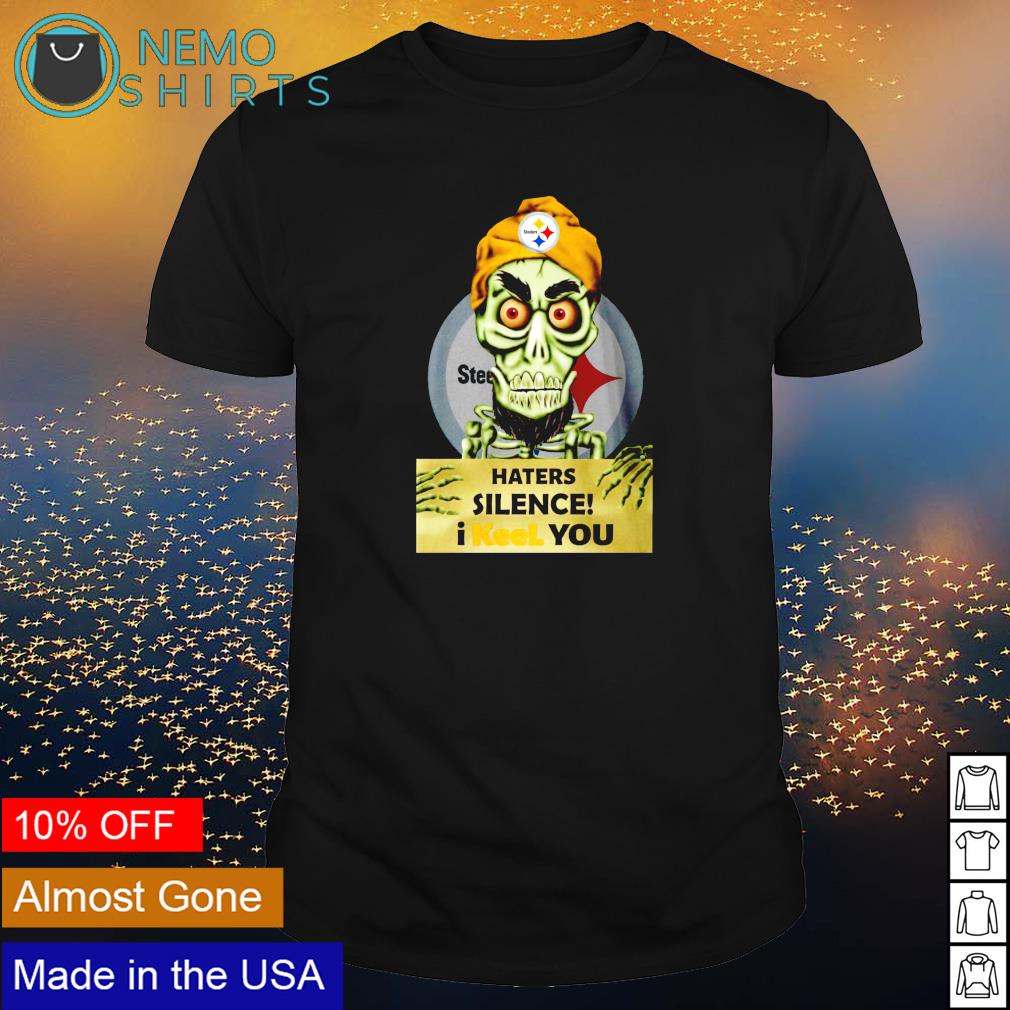 Jeff Dunham Steelers haters silence I keel you - Adult & Kids T-Shirts, Sweatshirts & Hoodies apparel design preview 1