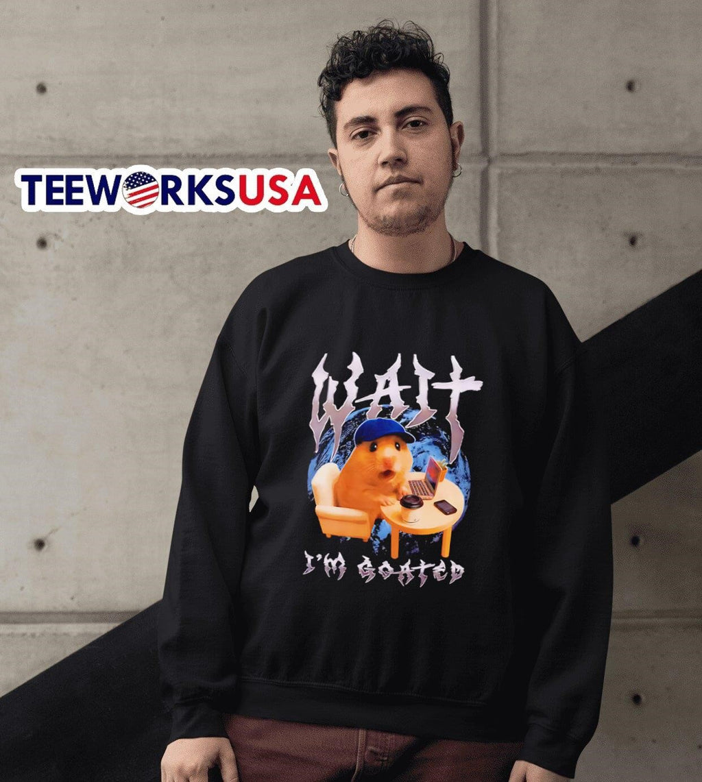 Goated Hamster - Adult & Kids T-Shirts, Sweatshirts & Hoodies apparel design preview 6