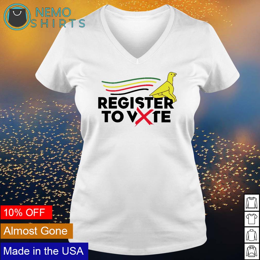 Register to vote 2021 - Adult & Kids T-Shirts, Sweatshirts & Hoodies apparel design preview 5