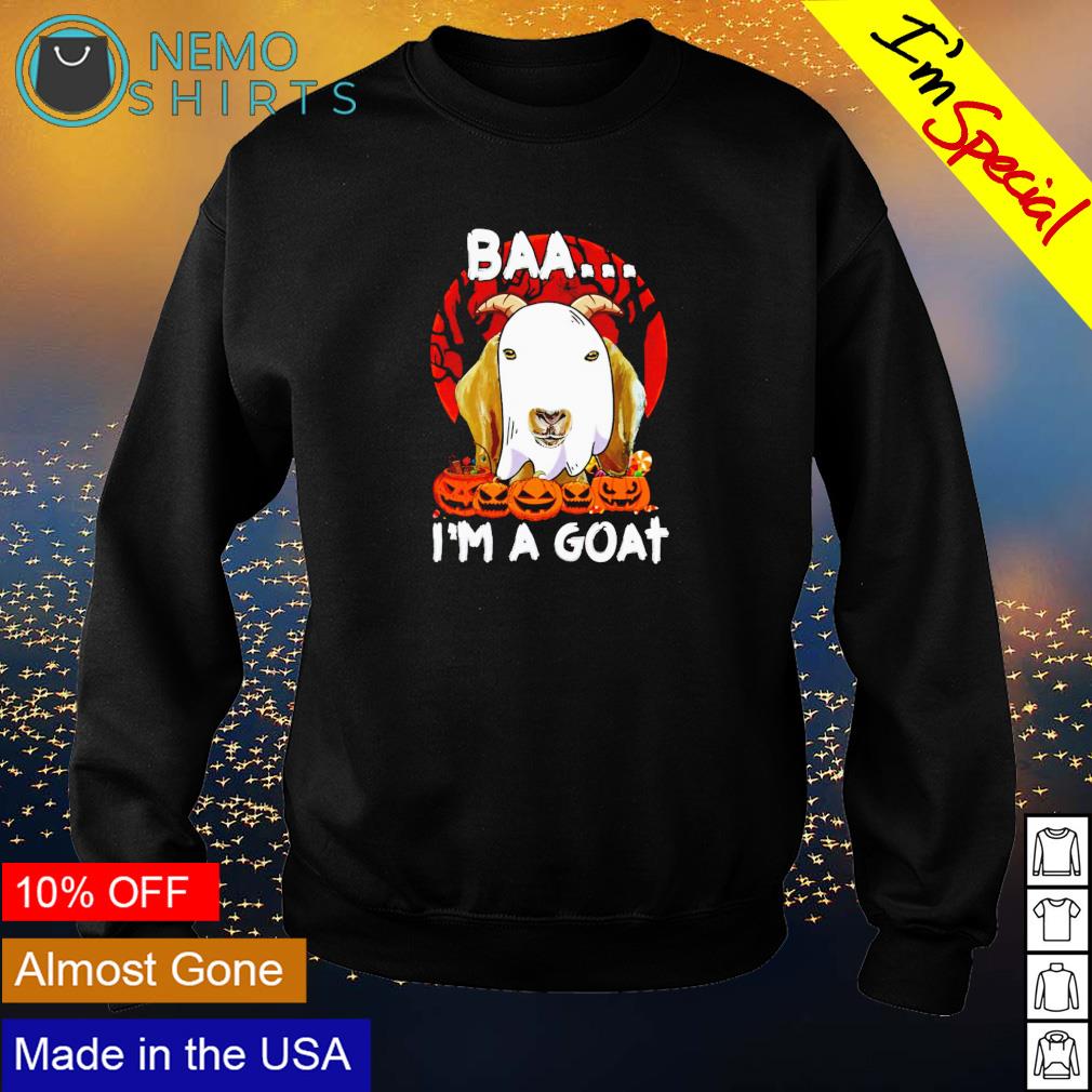 Baa I'm a goat Halloween - Adult & Kids T-Shirts, Sweatshirts & Hoodies apparel design preview 4