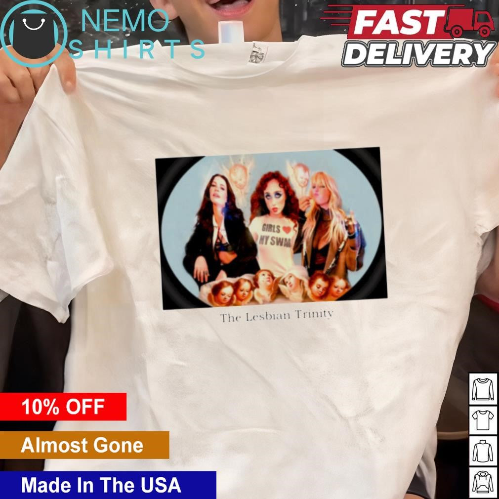The lesbian trinity - Adult & Kids T-Shirts, Sweatshirts & Hoodies apparel design preview 1