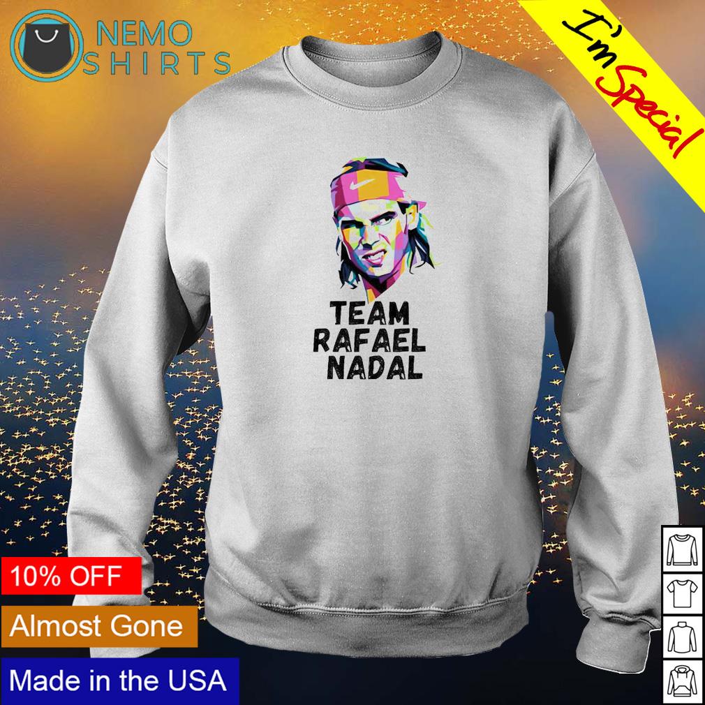 Team Rafael Nadal - Adult & Kids T-Shirts, Sweatshirts & Hoodies apparel design preview 4