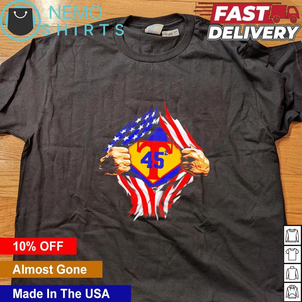 Superman Trump 45th USA flag inside me - Adult & Kids T-Shirts, Sweatshirts & Hoodies apparel design preview 4