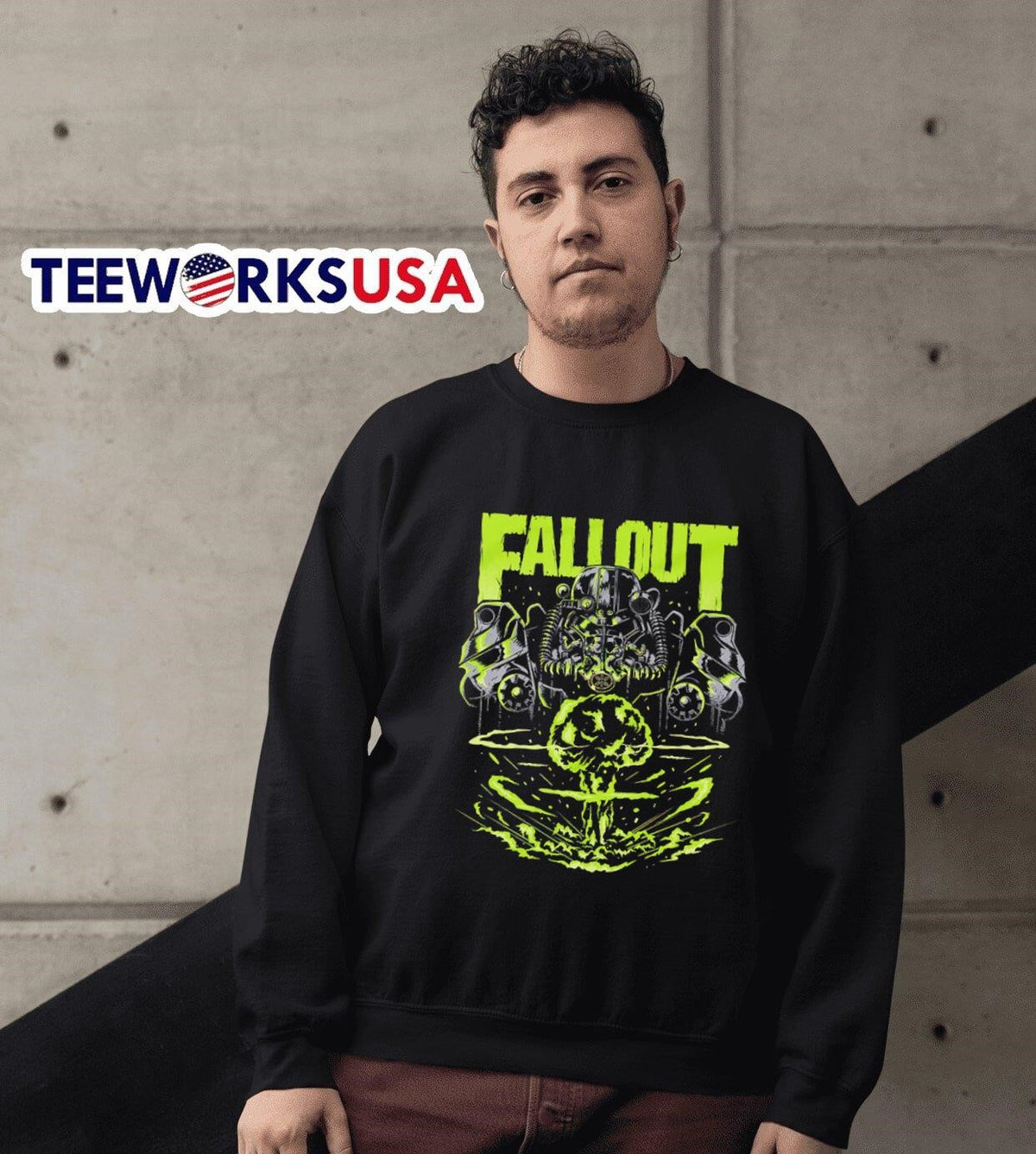 Apocalyptic Fallout - Adult & Kids T-Shirts, Sweatshirts & Hoodies apparel design preview 3