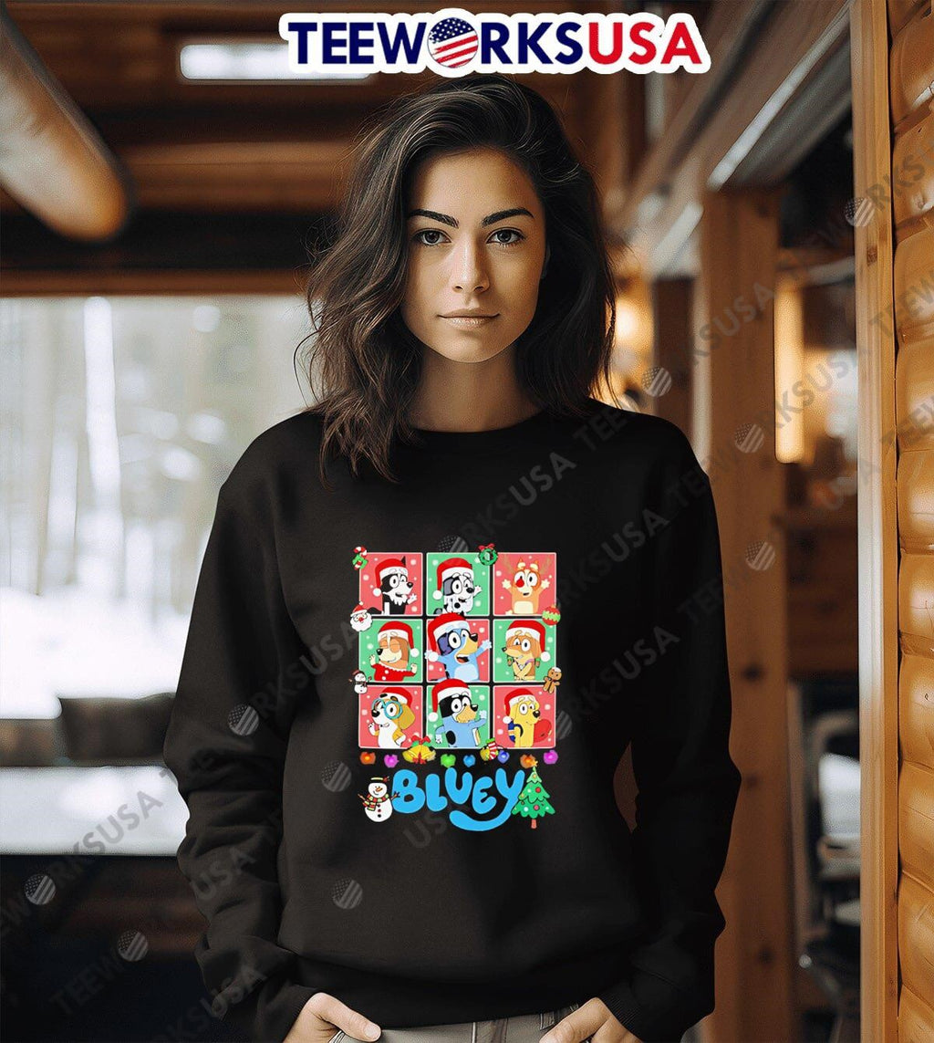 Movie Christmas Cartoon Family Friends Holiday Movies - Adult & Kids T-Shirts, Sweatshirts & Hoodies apparel design preview 3