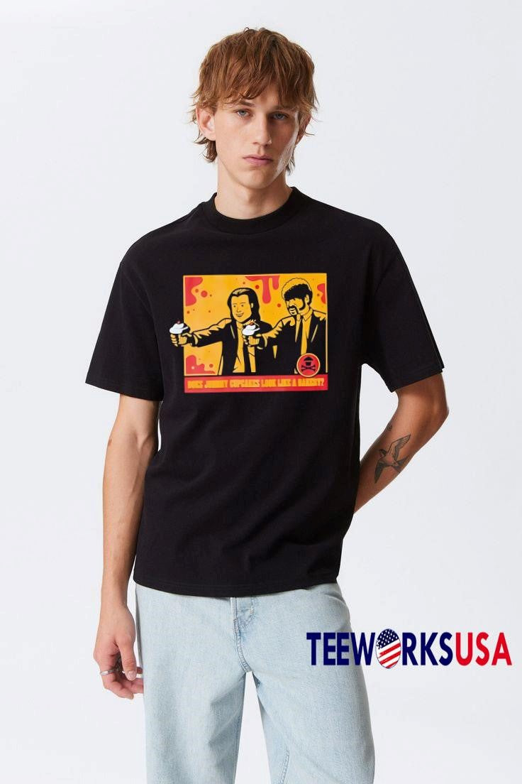 Premium Johnny cupcakes movie - Adult & Kids T-Shirts, Sweatshirts & Hoodies apparel design preview 3