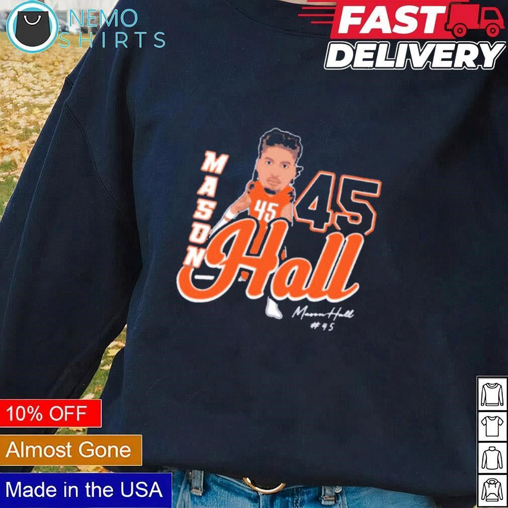 Mason Hall no 45 UTSA linebacker - Adult & Kids T-Shirts, Sweatshirts & Hoodies apparel design preview 1